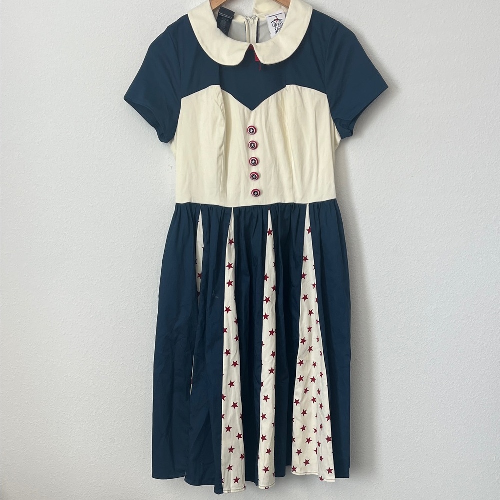NWT Disney x Her Universe Captain America Dress - Picture 2 of 6